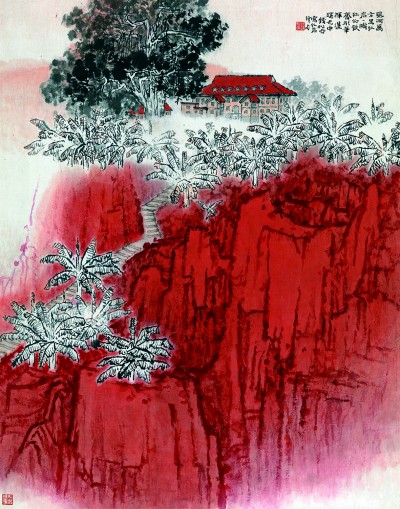 一抹中国红——中国画色彩中的情感